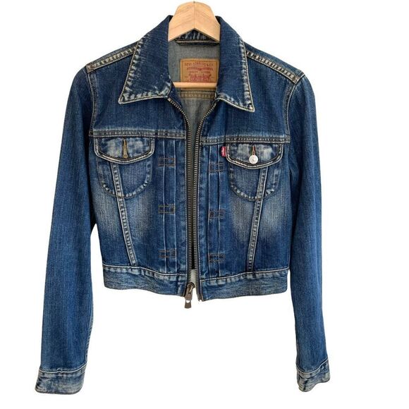 Levi’s Heavy Denim 100% Cotton Jean Jacket - Picture 1 of 9